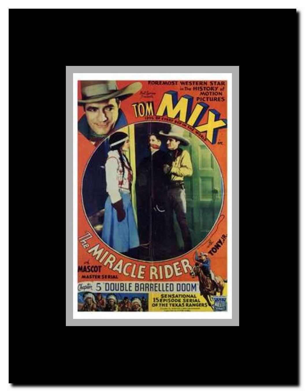 The Miracle Rider Framed Movie Poster