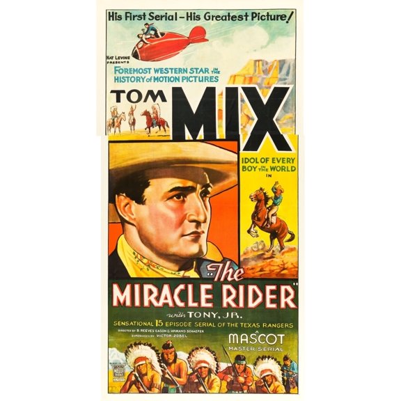 The Miracle Rider Tom Mix 1935 Movie Poster Masterprint (11 x 17)