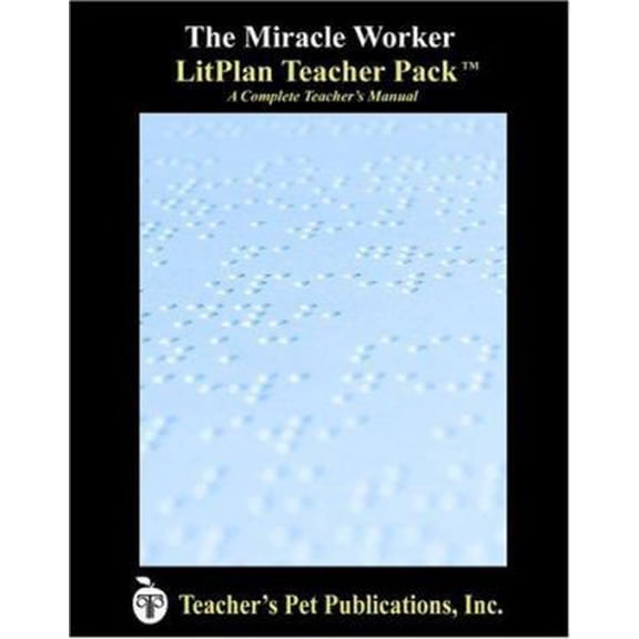 Pre-Owned The Miracle Worker LitPlan - A Novel Unit Teacher Guide With Daily Lesson Plans (LitPlans on CD) (Unknown) 158337227X 9781583372272
