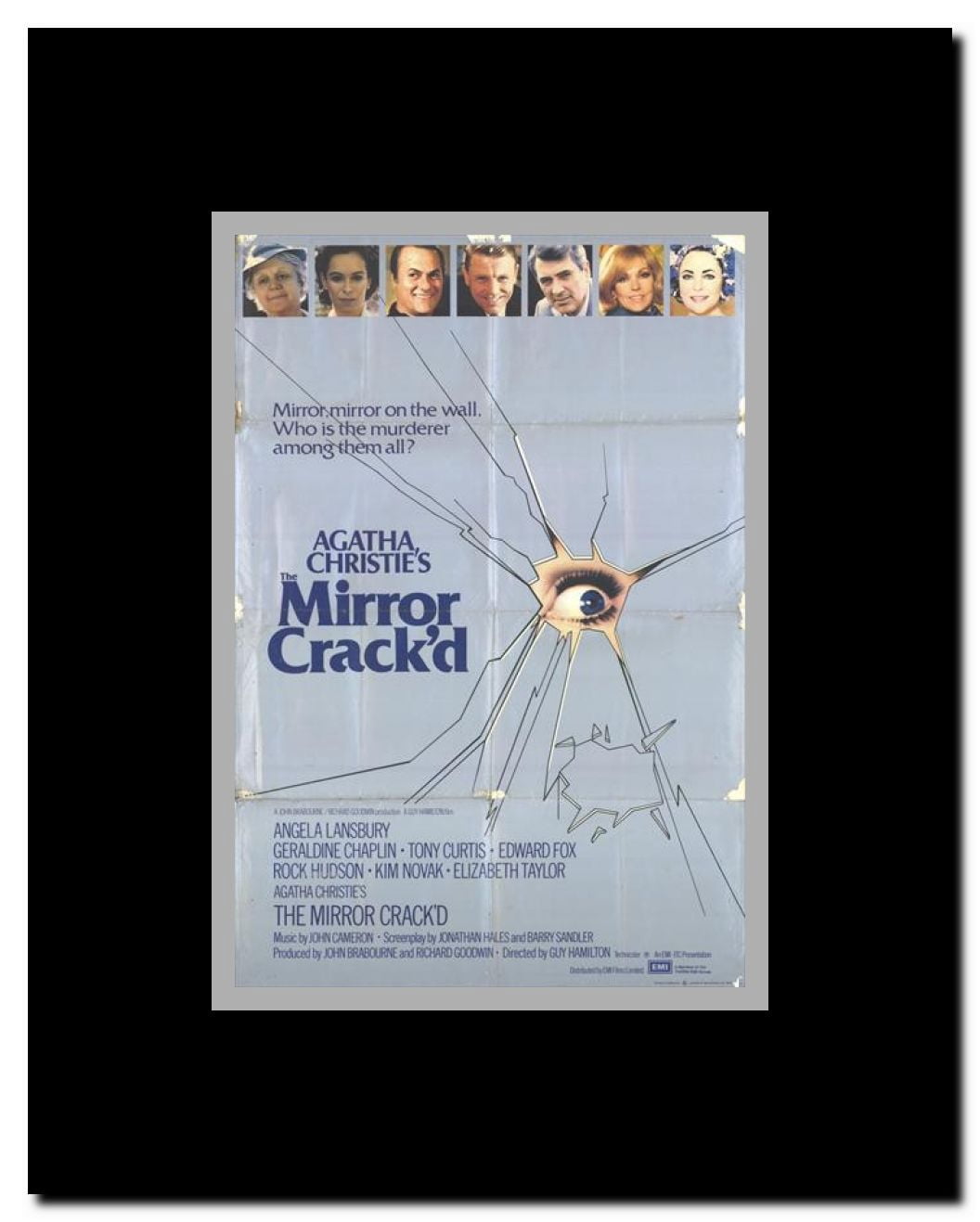 The Mirror Crack'd Framed Movie Poster
