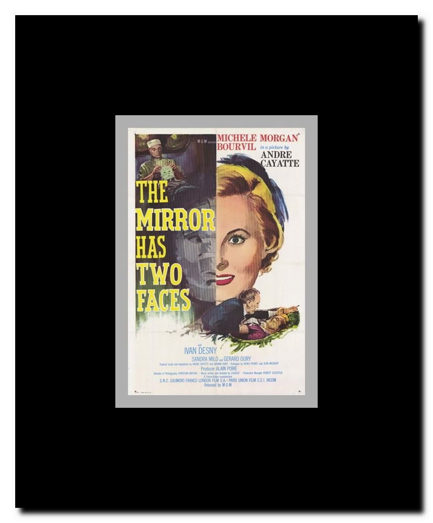 The Mirror Has Two Faces Framed Movie Poster