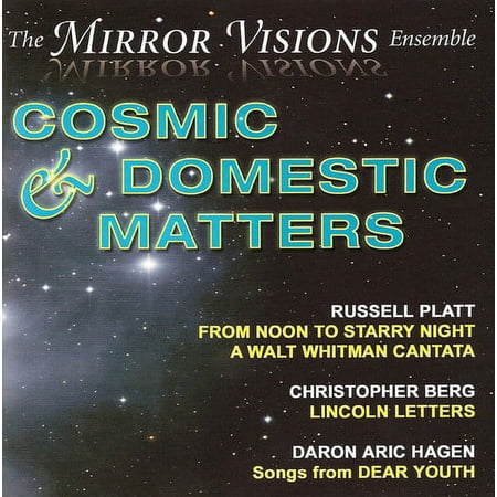 The Mirror Visions Ensemble - Cosmic & Domestic - Music & Performance - CD