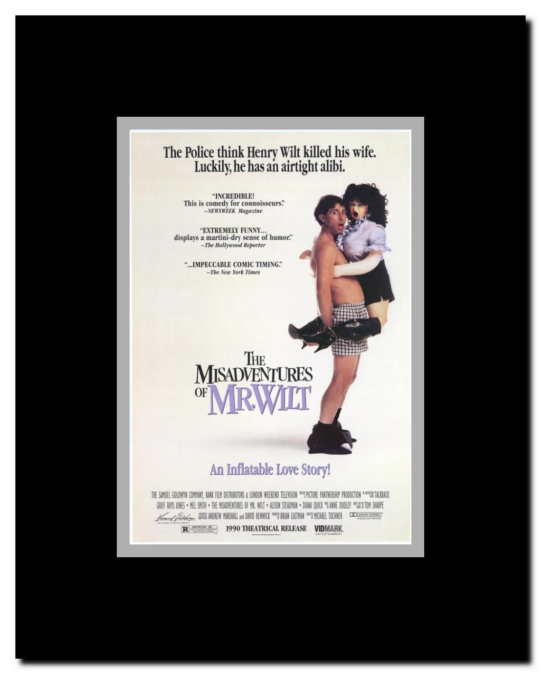The Misadventures of Mr. Wilt Framed Movie Poster