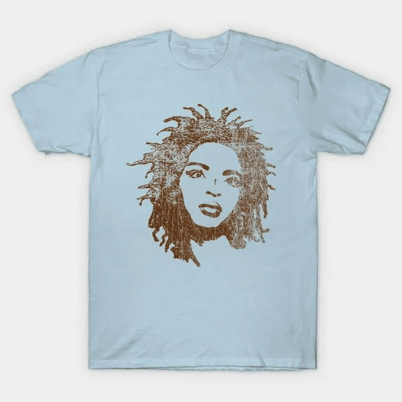 The Miseducation of Lauryn Hill T-Shirt, Light Blue Color, Size M