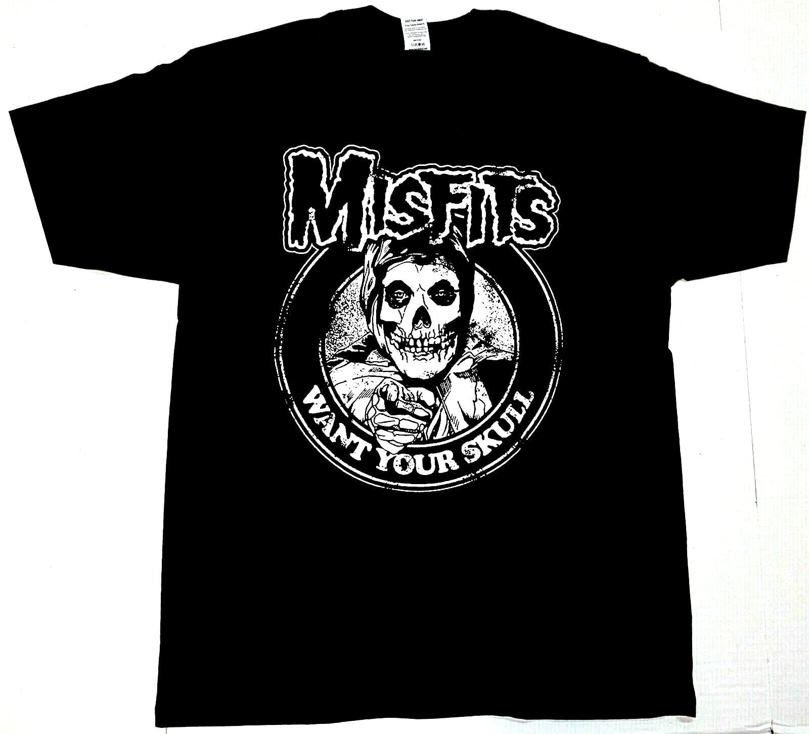 The Misfits Band Tshirt Want Your Skull Fiend Skull Danzig Horror Punk Tee Shirt Hot Trending