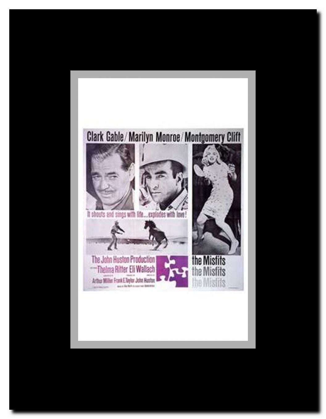 The Misfits Framed Movie Poster
