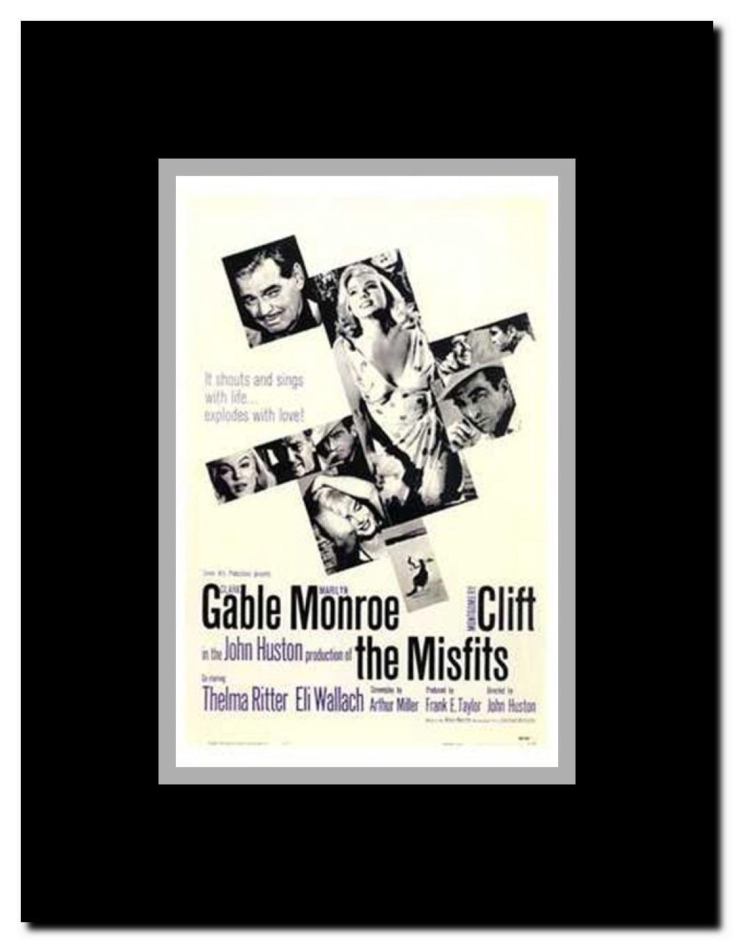 The Misfits Framed Movie Poster