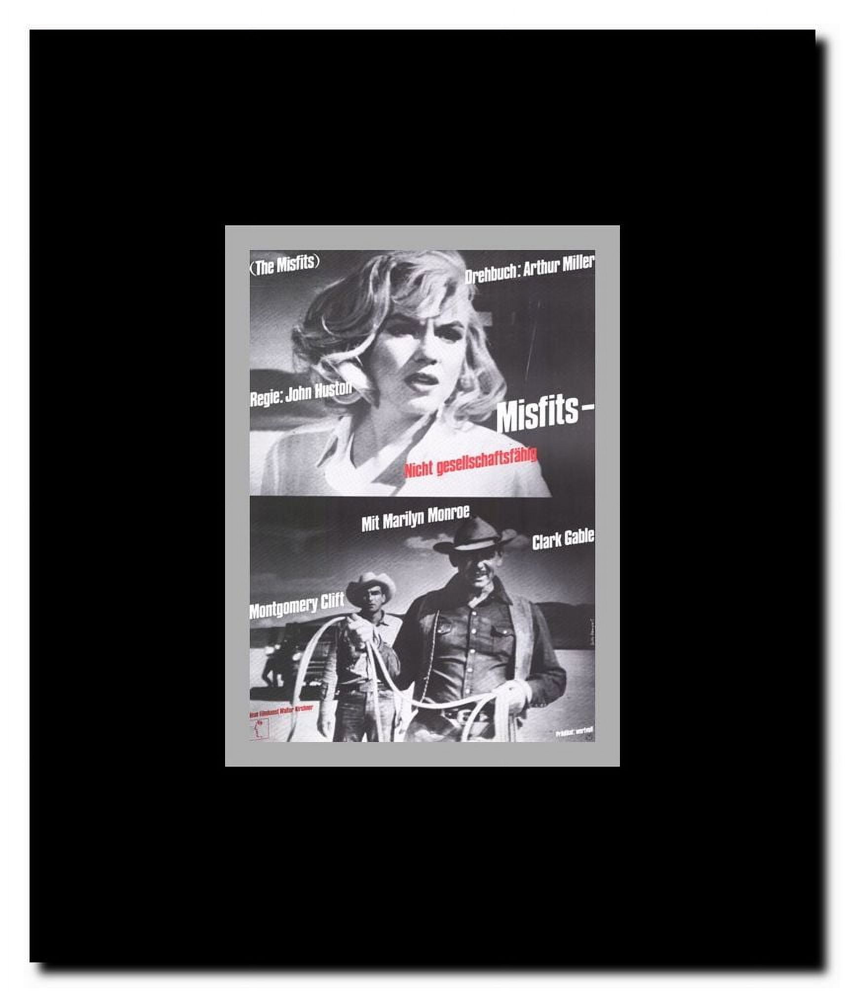The Misfits Framed Movie Poster