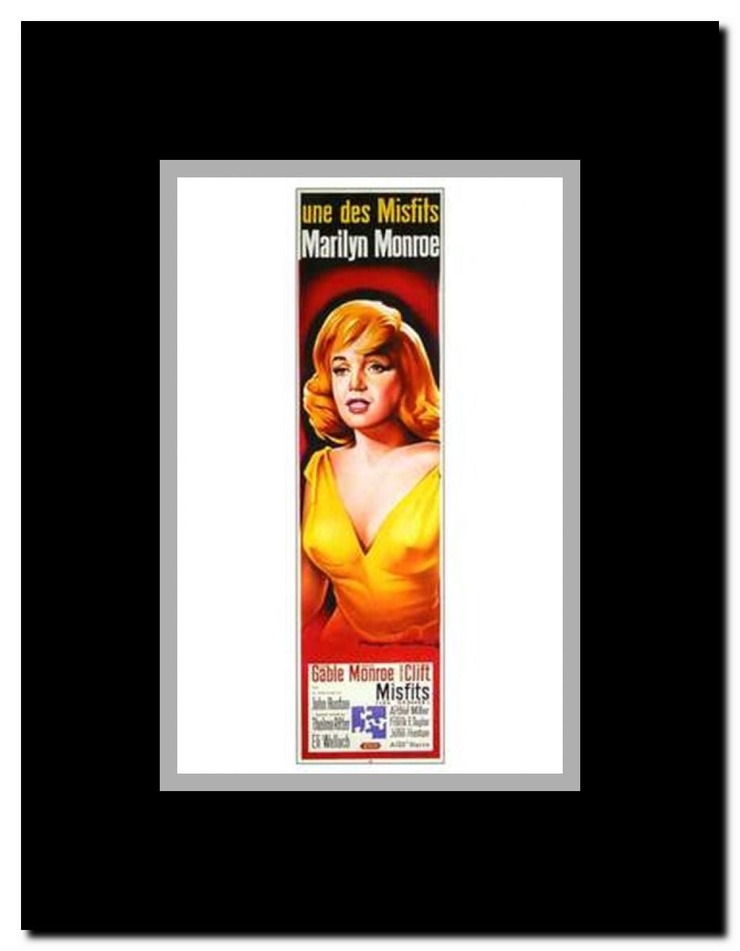 The Misfits Framed Movie Poster