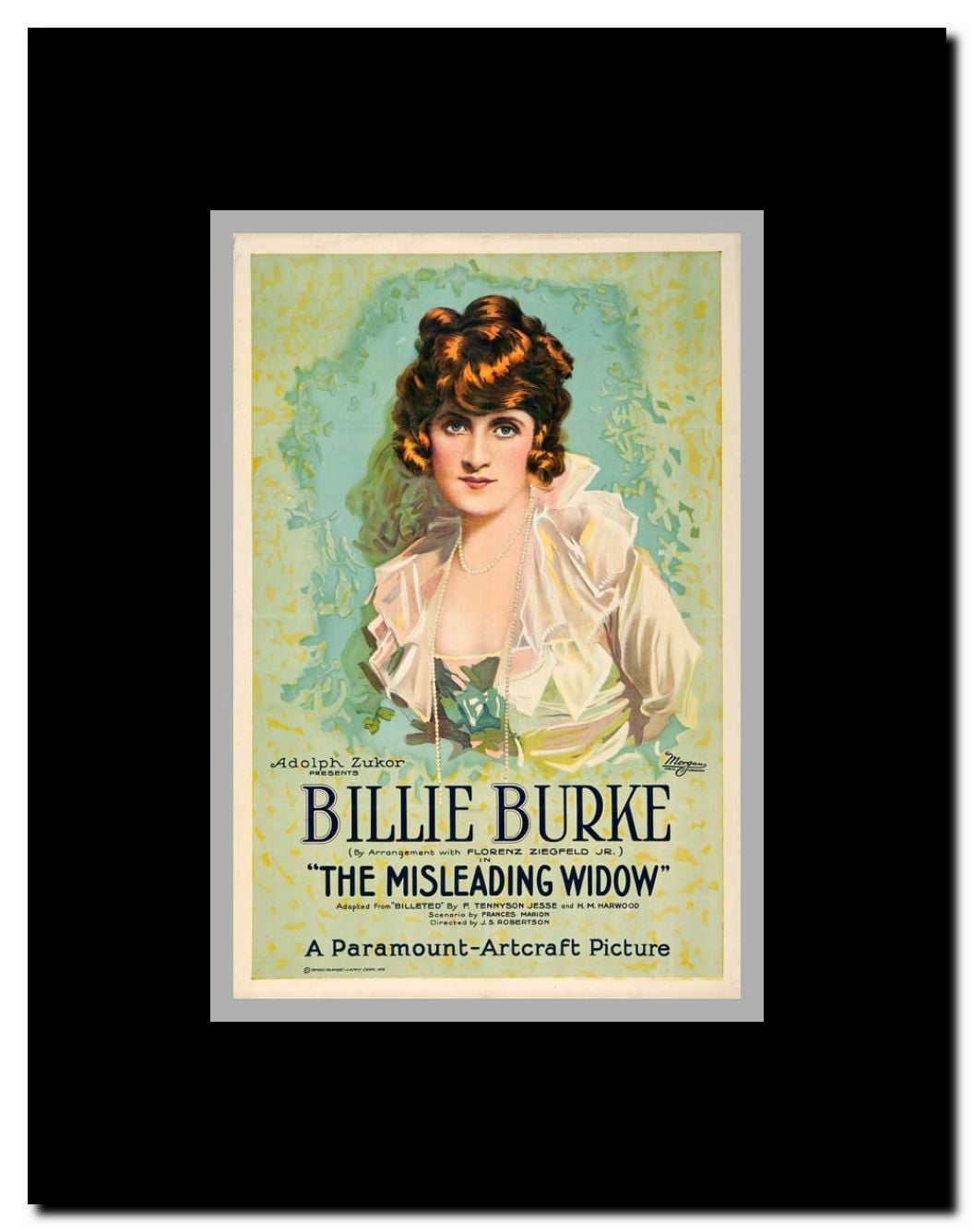 The Misleading Widow Framed Movie Poster