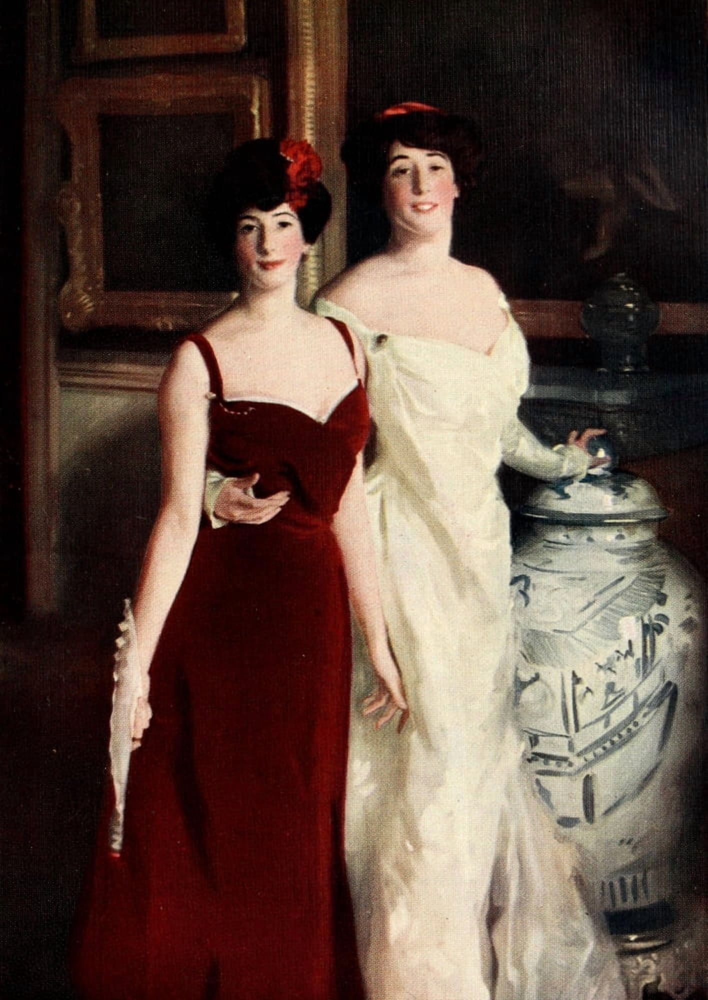 The Misses Wertheimer Canvas Art - J Singer Sargent (18 x 24)