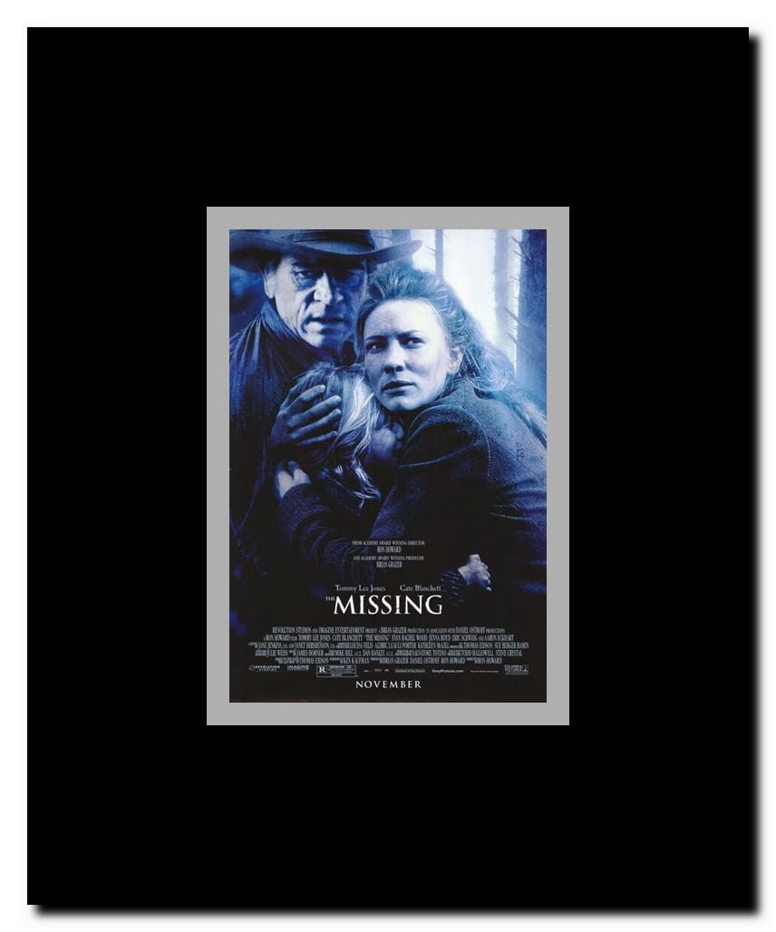 The Missing Framed Movie Poster