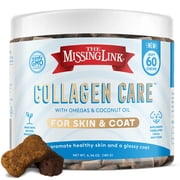 The Missing Link Collagen Care Skin & Coat Soft Chews 60 Count