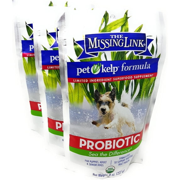 The Missing Link Pet Kelp Formula Probiotic 8 oz. 3-Pack