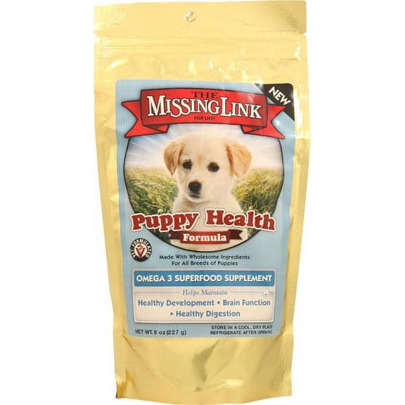The Missing Link Superfood Powders Puppy Dog Supplement 8 oz Bag