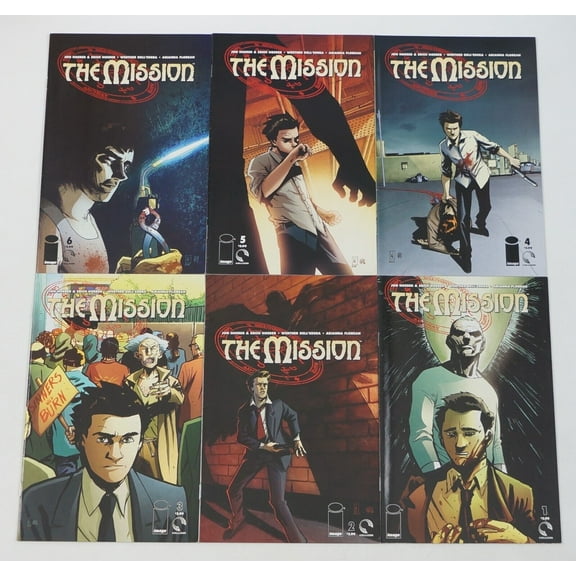 The Mission #1-6 VF/NM complete series angels & man ; Image