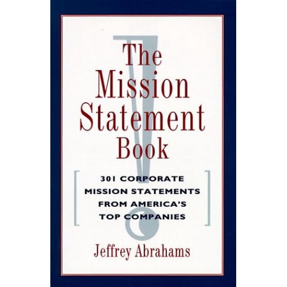 Pre-Owned The Mission Statement Book (Paperback) 0898156807 9780898156805