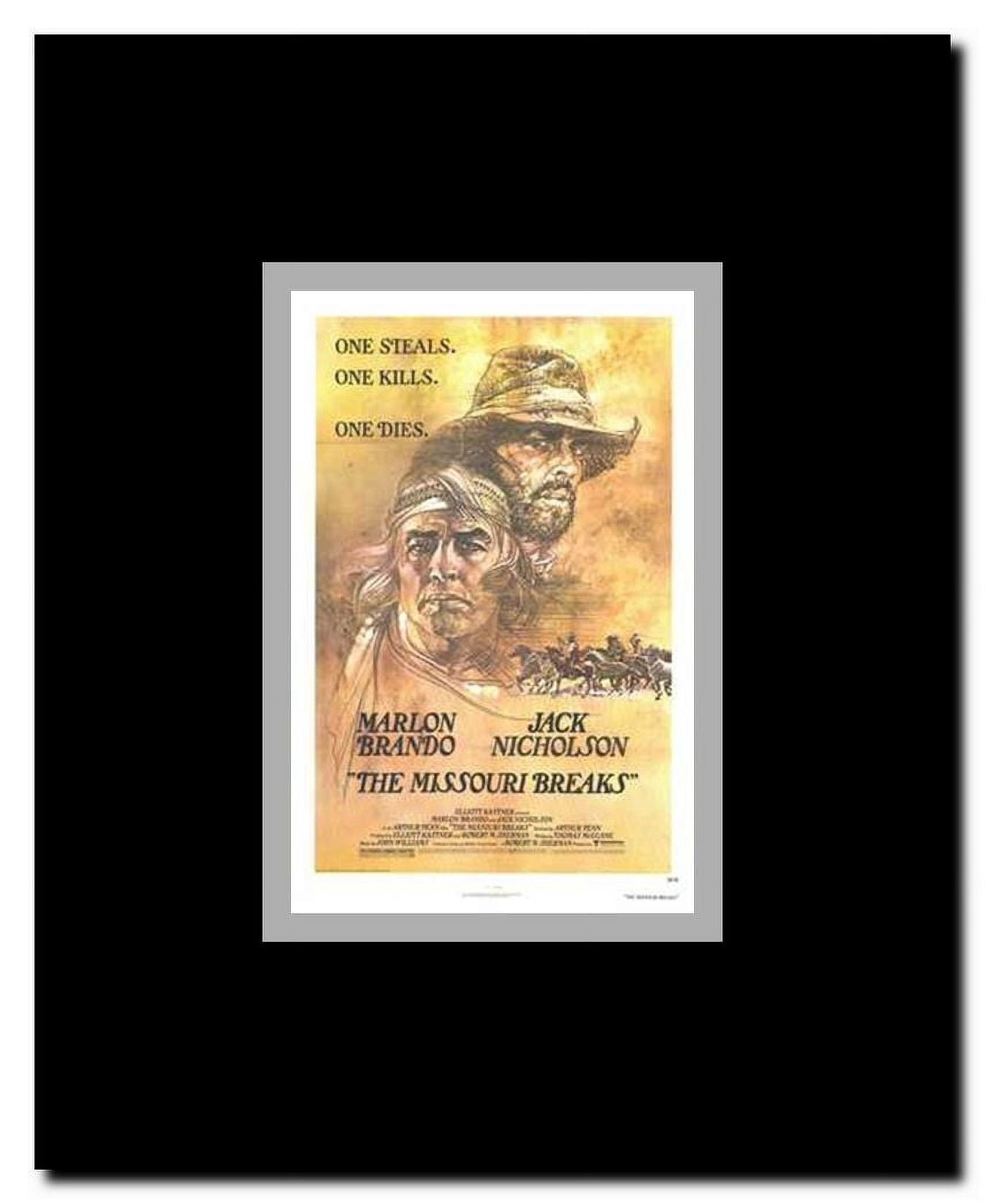 The Missouri Breaks Framed Movie Poster