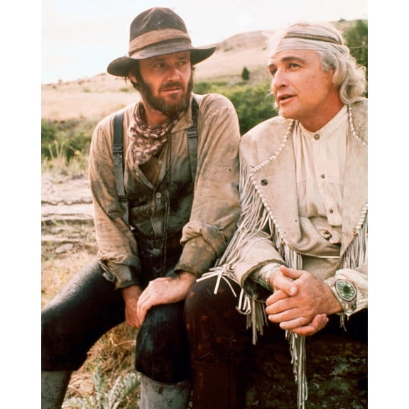 The Missouri Breaks Marlon Brando, Jack Nicholson 24X36 Classic Hollywood Poster
