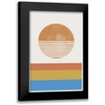 thumbnail image 1 of The Miuus Studio 11x14 Black Modern Framed Museum Art Print Titled - Retro Landscape, 1 of 5