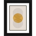 thumbnail image 1 of The Miuus Studio 13x18 Black Ornate Wood Framed with Double Matting Museum Art Print Titled - Perfect Point Yellow, 1 of 4