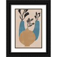 thumbnail image 1 of The Miuus Studio 13x18 Black Ornate Wood Framed with Double Matting Museum Art Print Titled - Vases No7., 1 of 4