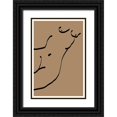 thumbnail image 1 of The Miuus Studio 13x18 Black Ornate Wood Framed with Double Matting Museum Art Print Titled - Woman, 1 of 4