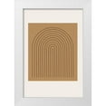 thumbnail image 1 of The Miuus Studio 13x18 White Modern Wood Framed Museum Art Print Titled - Composition V, 1 of 4