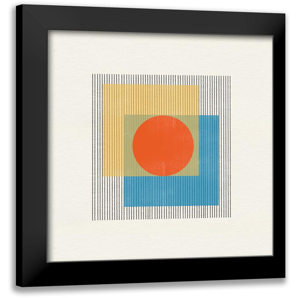 The Miuus Studio 15x15 Black Modern Framed Museum Art Print Titled ...