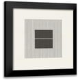 thumbnail image 1 of The Miuus Studio 15x15 Black Modern Framed Museum Art Print Titled - Paper Object No6, 1 of 5
