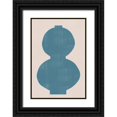 thumbnail image 1 of The Miuus Studio 23x32 Black Ornate Wood Framed with Double Matting Museum Art Print Titled - Vase No1., 1 of 4