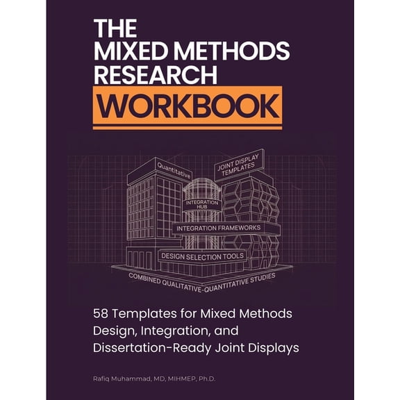 The Mixed Methods Research Workbook: 58 Templates for Mixed Methods Design, Integration, and Dissertation-Ready Joint Di, (Paperback)