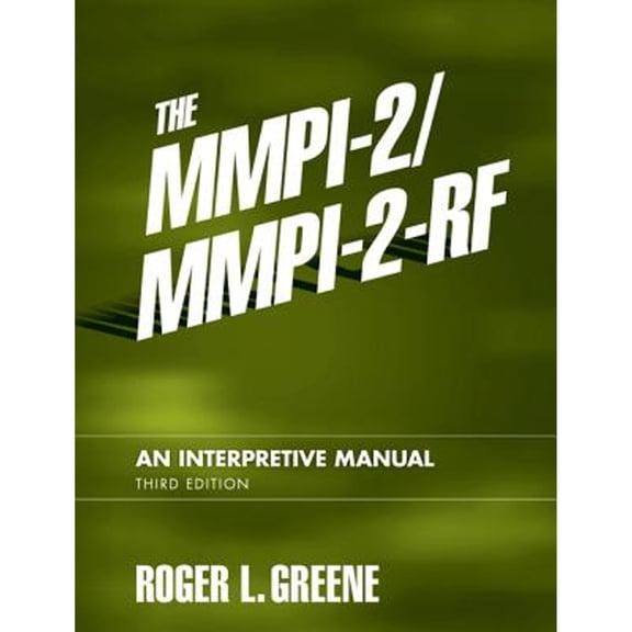 Pre-Owned The Mmpi-2/Mmpi-2-Rf: An Interpretive Manual (Hardcover) 0205535852 9780205535859