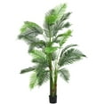 thumbnail image 1 of The Mod Greenhouse 84" Artificial Paradise Palm Tree in Black Matte Planter's Pot, 1 of 5