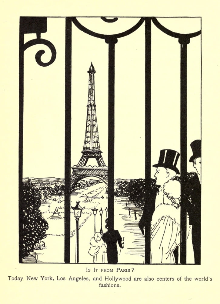 The Mode in Dress & Home 1935 Is it from Paris Canvas Art - Unknown (24 x 36)