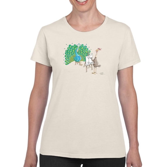The Model T-Shirt Women -Engin Selcuk Designs, Female XX-Large