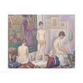thumbnail image 1 of The Models 1888 Poster Print by Georges Seurat - 24 x 18 in., 1 of 1
