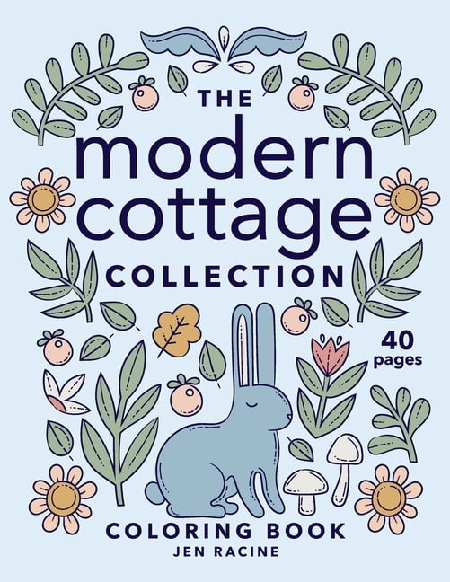 The Modern Cottage Collection Coloring Book, (Paperback)