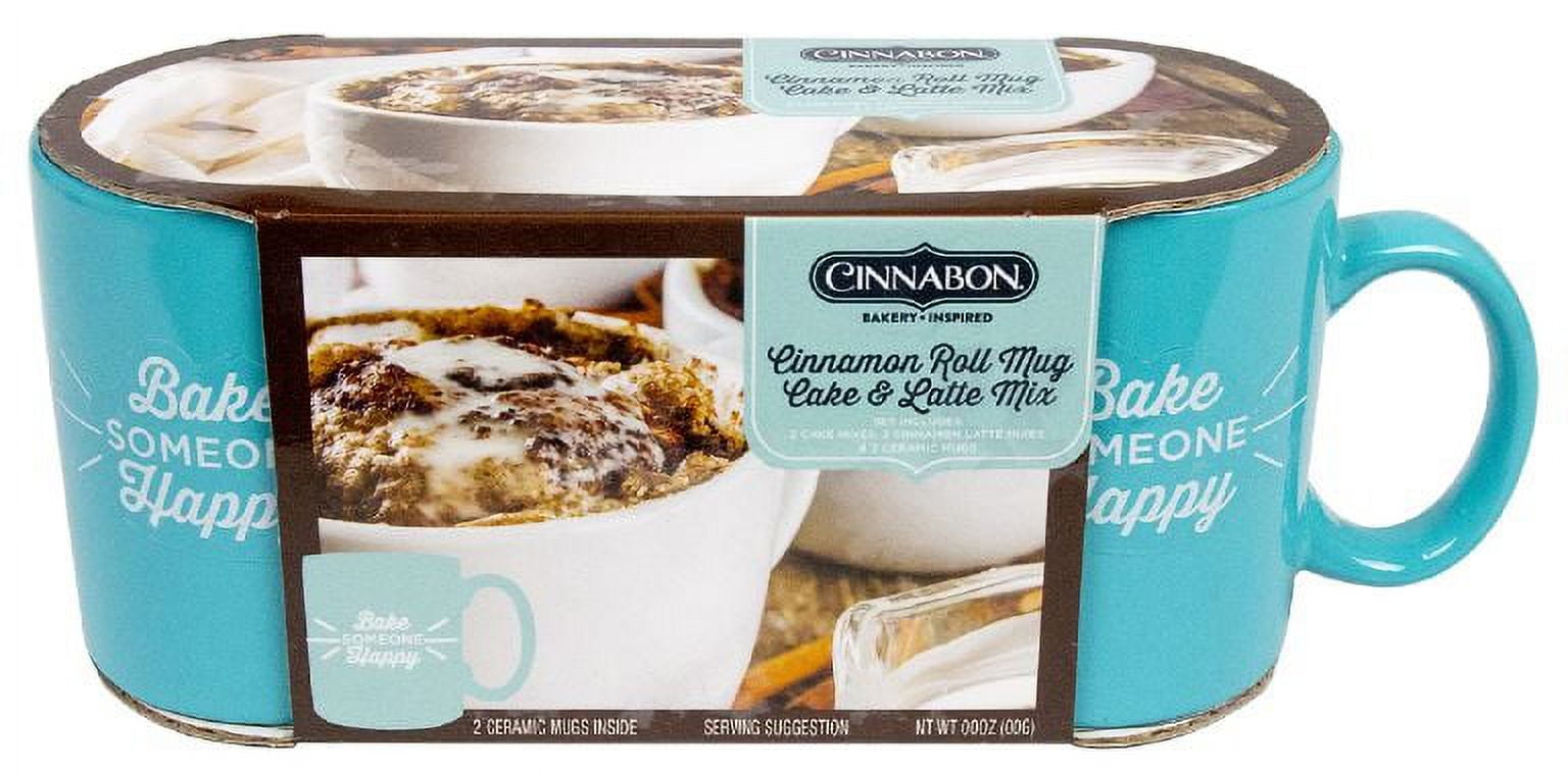 The Modern Gourmet Cinnabon Cake & Latte Mug Set