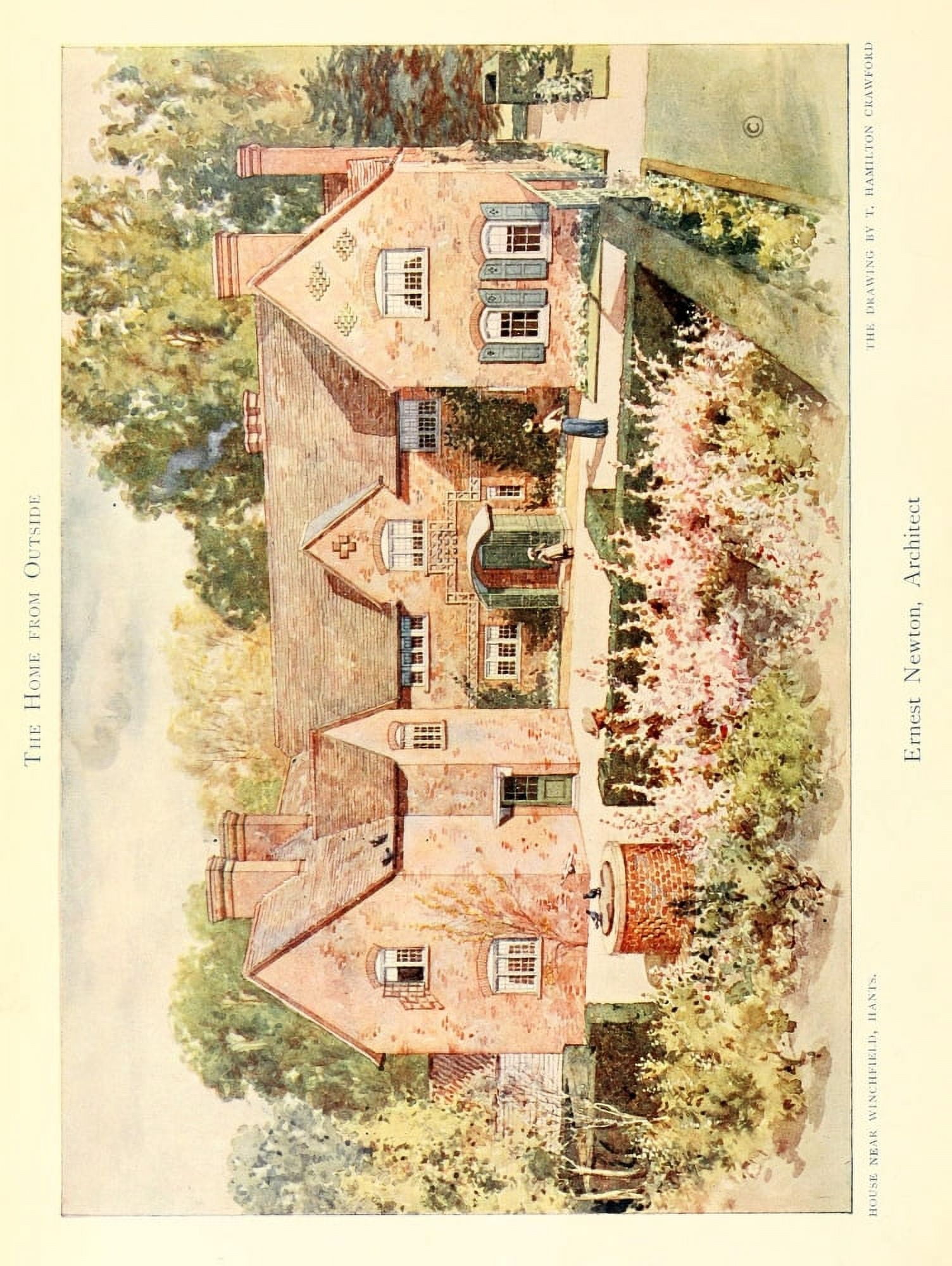 The Modern Home 1906 1 Canvas Art - Thomas Hamilton Crawford (24 x 36)