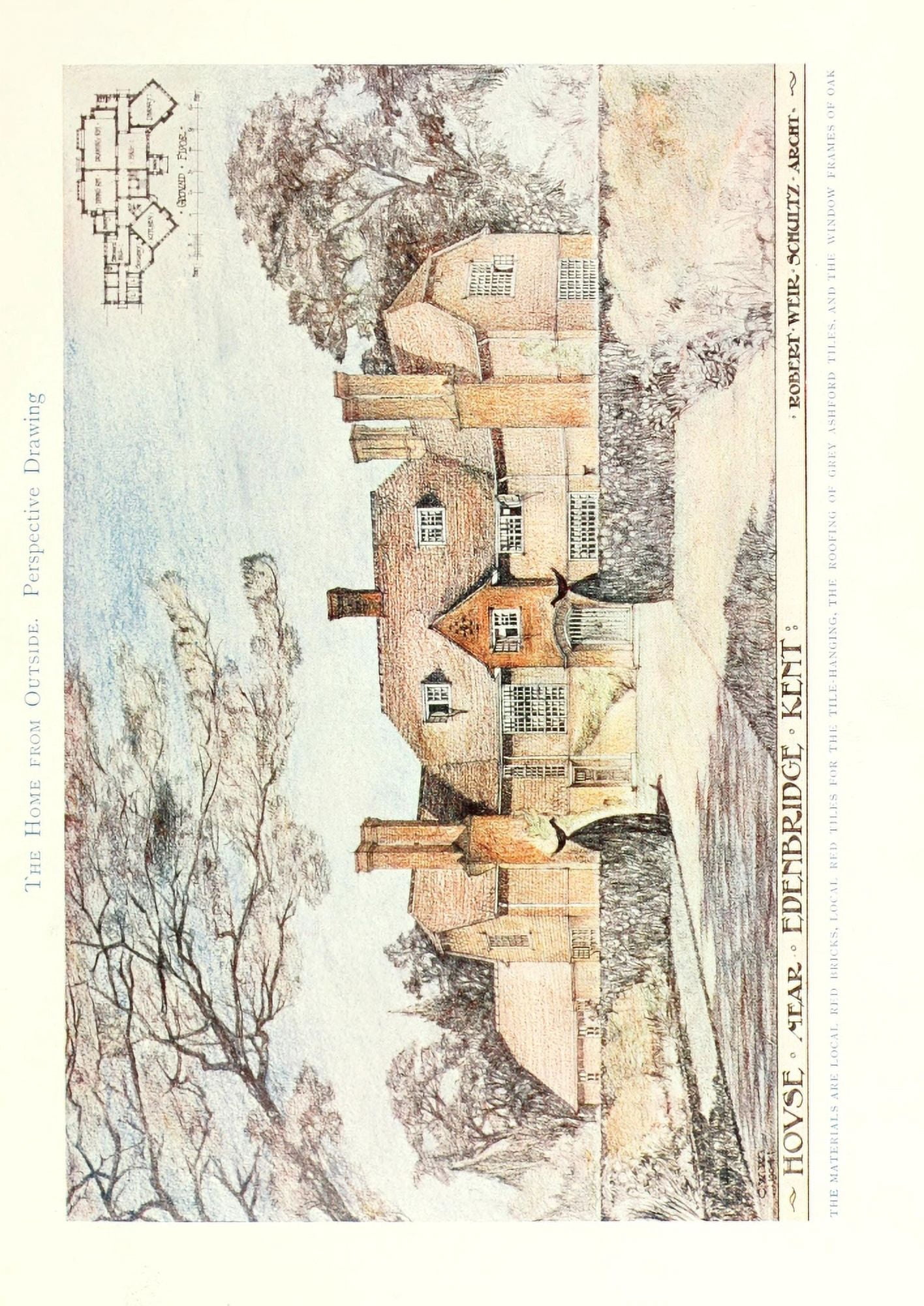 The Modern Home 1906 5 Canvas Art - Thomas Hamilton Crawford (24 x 36)