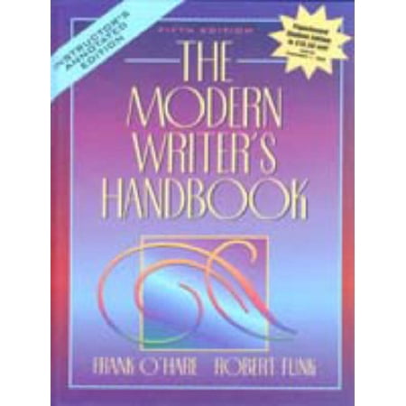 Pre-Owned The Modern Writer s Handbook Paperback