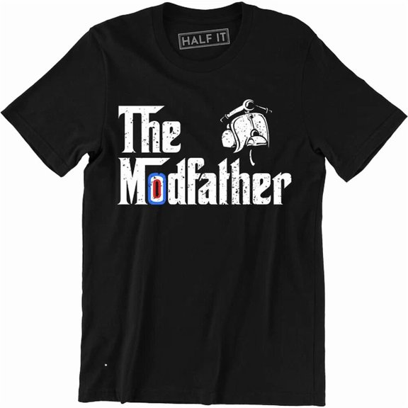 The Modfather Scooter Shirt Funny Graphic New Mens T-Shirt, Unisex T-Shirt