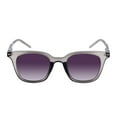 thumbnail image 1 of "The Modish" Women's Fashion Reading Sunglasses – Full Lens, No Bifocal, UV Protection, Stylish & Comfortable - Crystal Slate - 1.75, 1 of 5