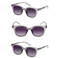 thumbnail image 1 of "The Modish" Womens Fashion Reading Sunglasses – Full Lens Reader, UV Protection, Stylish & Comfortable (3 Pack) - Crystal Slate/Crystal Slate - 2.50, 1 of 5