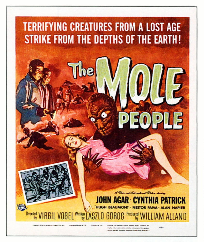The Mole People Canvas Art - (11 x 17)