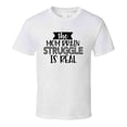 thumbnail image 1 of The Mom Brain Struggle Is Real Tee Funny And Sarcastic Mother Novelty T Shirt, 1 of 1