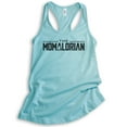 thumbnail image 1 of The Momalorian Tank Top, Ladies Racerback Tank Top, Funny Mom Tank, Mother's Day Gift, Tank For Mom, Cancun, Large, 1 of 3