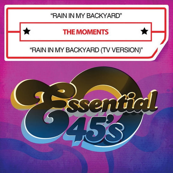 The Moments - Rain in My Backyard - Music & Performance - CD