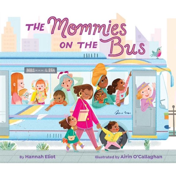 The Mommies on the Bus, (Board Book)